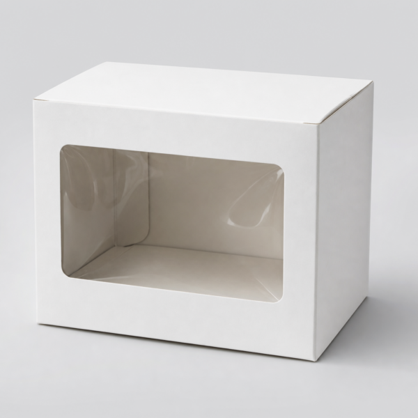 window-display packaging Counter Display with Die-Cut Window